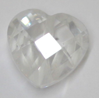 12x16mm Clear CZ - Click Image to Close